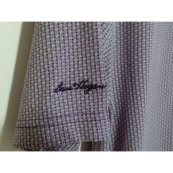 Ben Hogan Golf Shirt Men's Size Medium Purple - Picture 4 of 5
